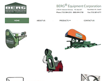 Tablet Screenshot of bergequipment.com